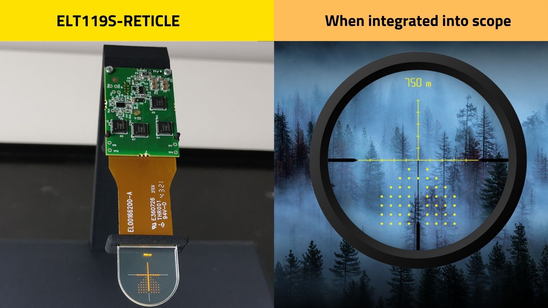 ELT119S-RETICLE product and scope 1920x1080