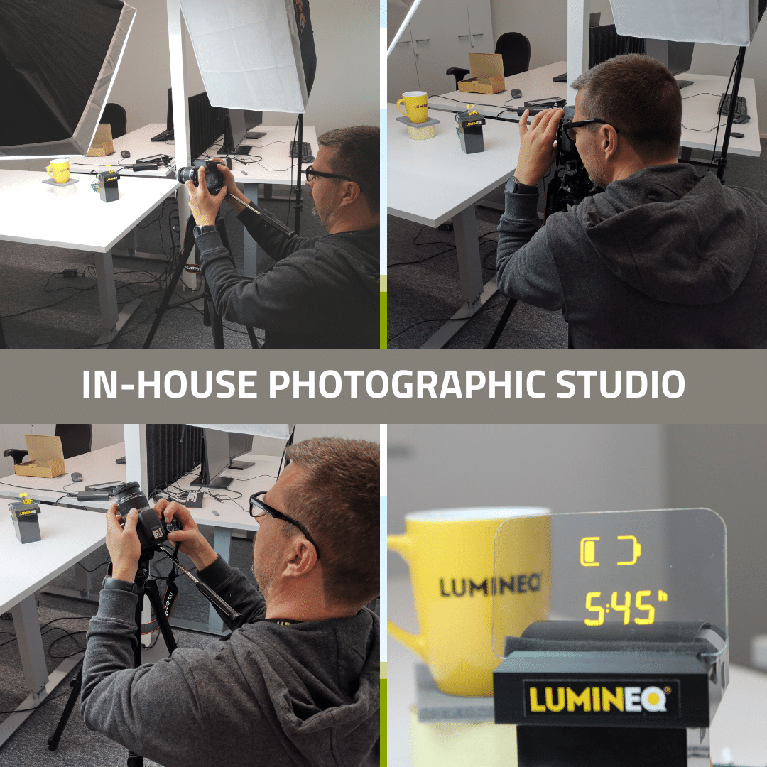 LUMINEQ In-house photographic studio
