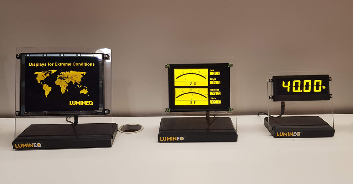 Beneq introduces new Lumineq displays for extreme conditions