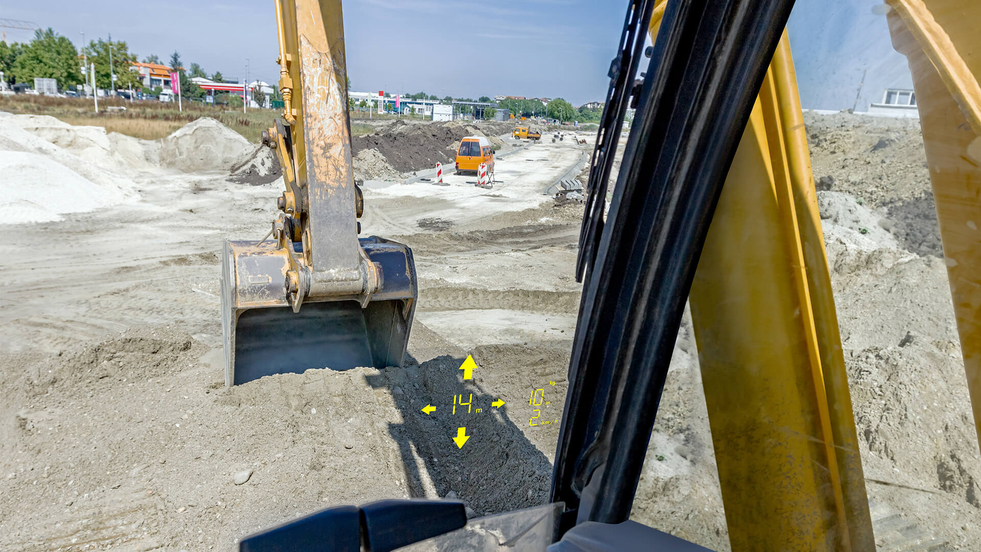 LUMINEQ and Fritzmeier showcase transparent head-up displays at Bauma 2022