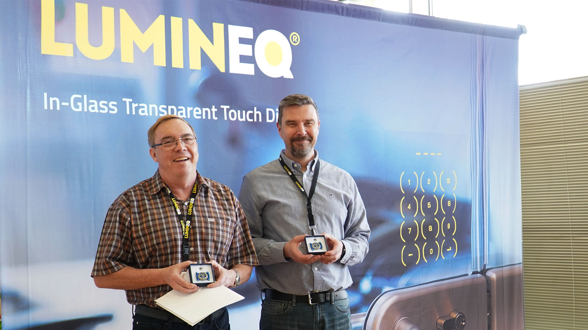 Celebrating the 25-year work anniversary at LUMINEQ