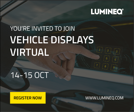 SID Vehicles Displays & Interfaces, Virtual Event, October 14-15, 2020